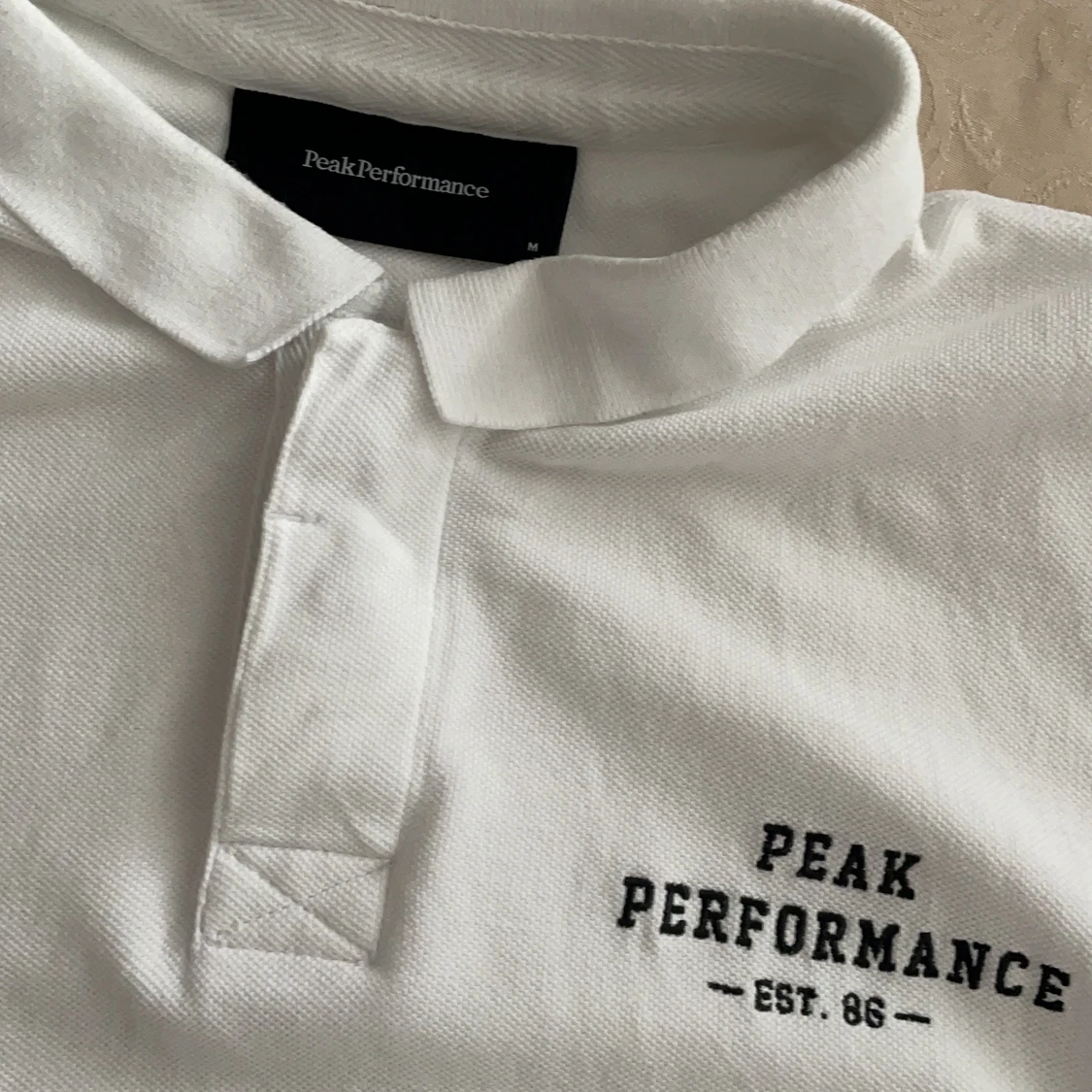 Peak Performance Pikétröja Vit - 90