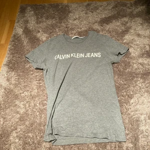 Calvin Klein T-shirt - CK T-shirt. Skick 9/10. Ny pris 400kr. Vårt pris 50 kr. För mer frågor meddela oss🌟