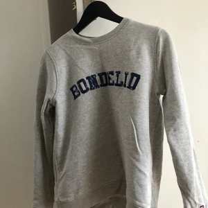 Bondelid tröja - Grå bondelidtröja med blåa paljetter. Storlek S. I mycket fint skick. 