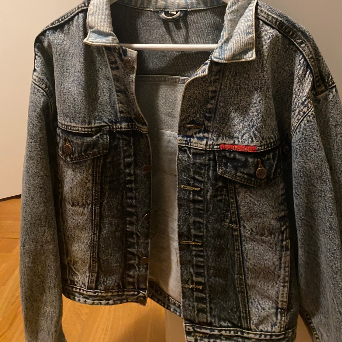 Skit ball jeansjacka