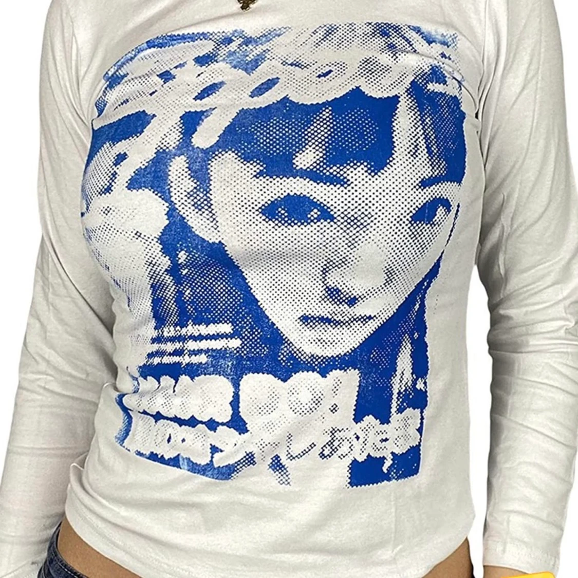 Assnygg långärmad t-shirt - 90