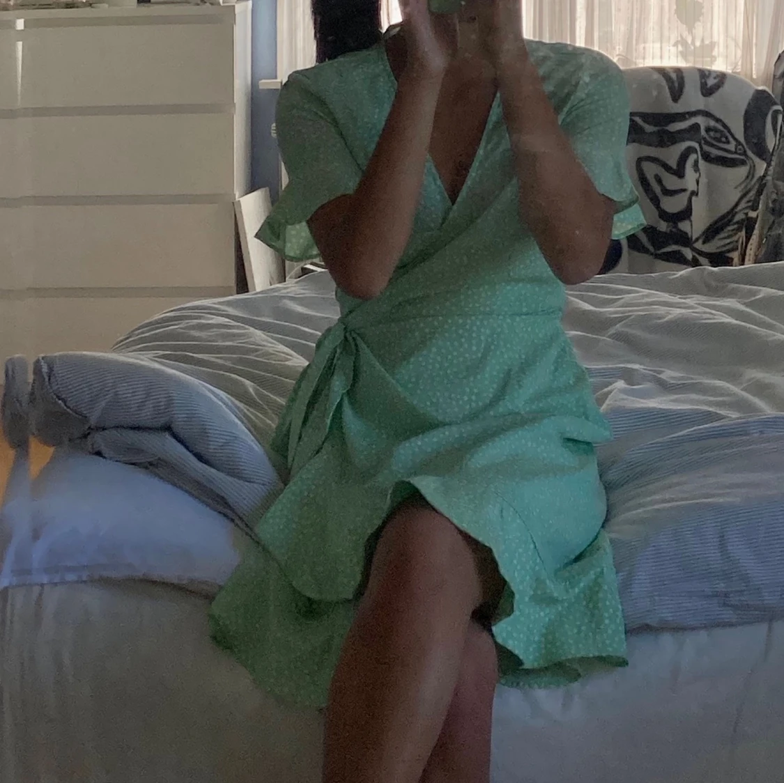 Prickig omlottklänning Vero Moda - 90