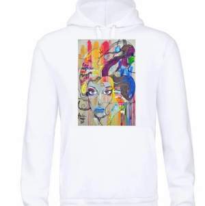 (Första två bilderna är lånade) Snygg hoodie från ”the cool elephant” i storlek XS, hoodien är väl använd och köptes för 590 kr. Inget speciellt slitage FÖRUTOM lite slit trycket (som man kan se på sista bilden). Mitt pris: 140 kr FRI FRAKT! Dm för fler bilder! 