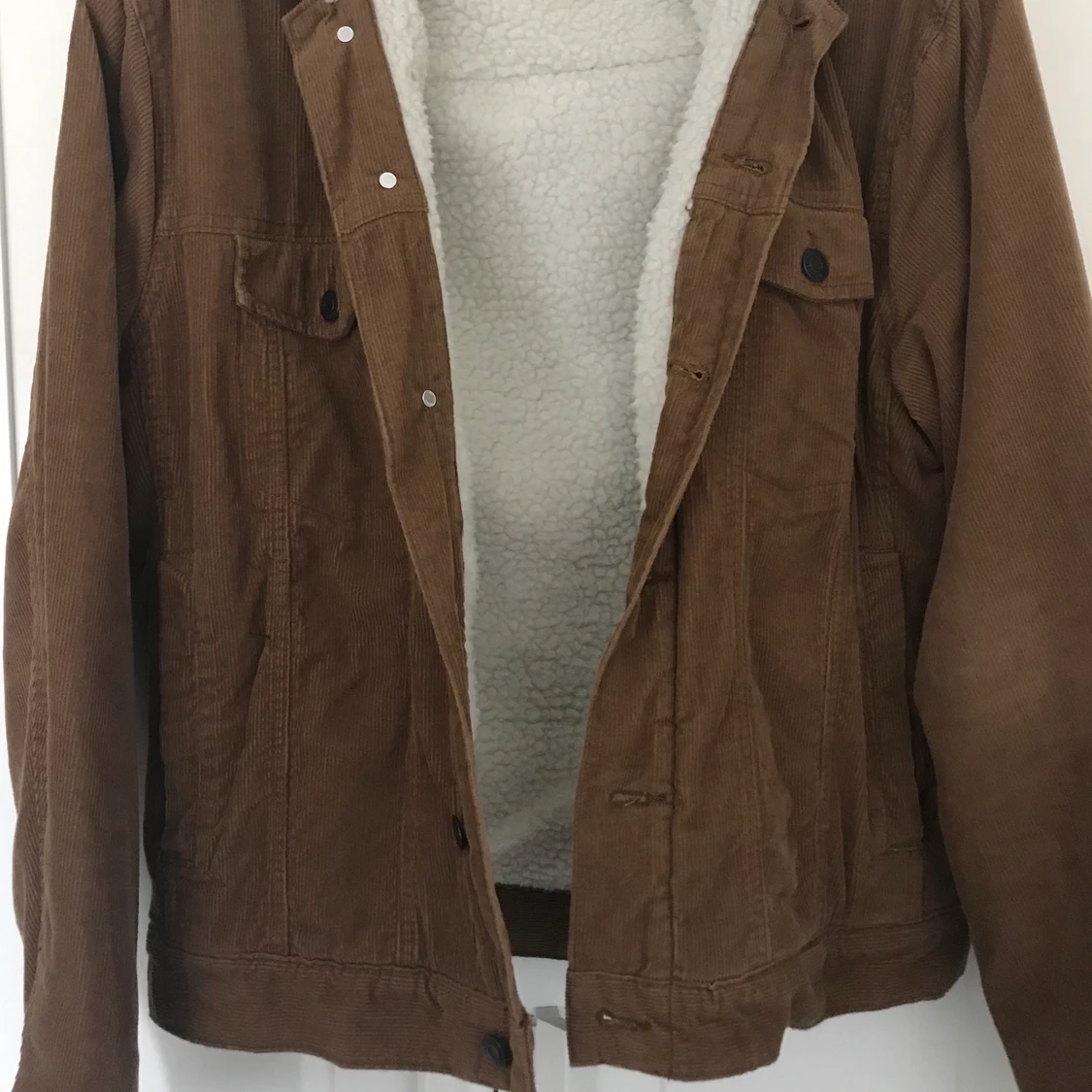 Brun manchesterjacka