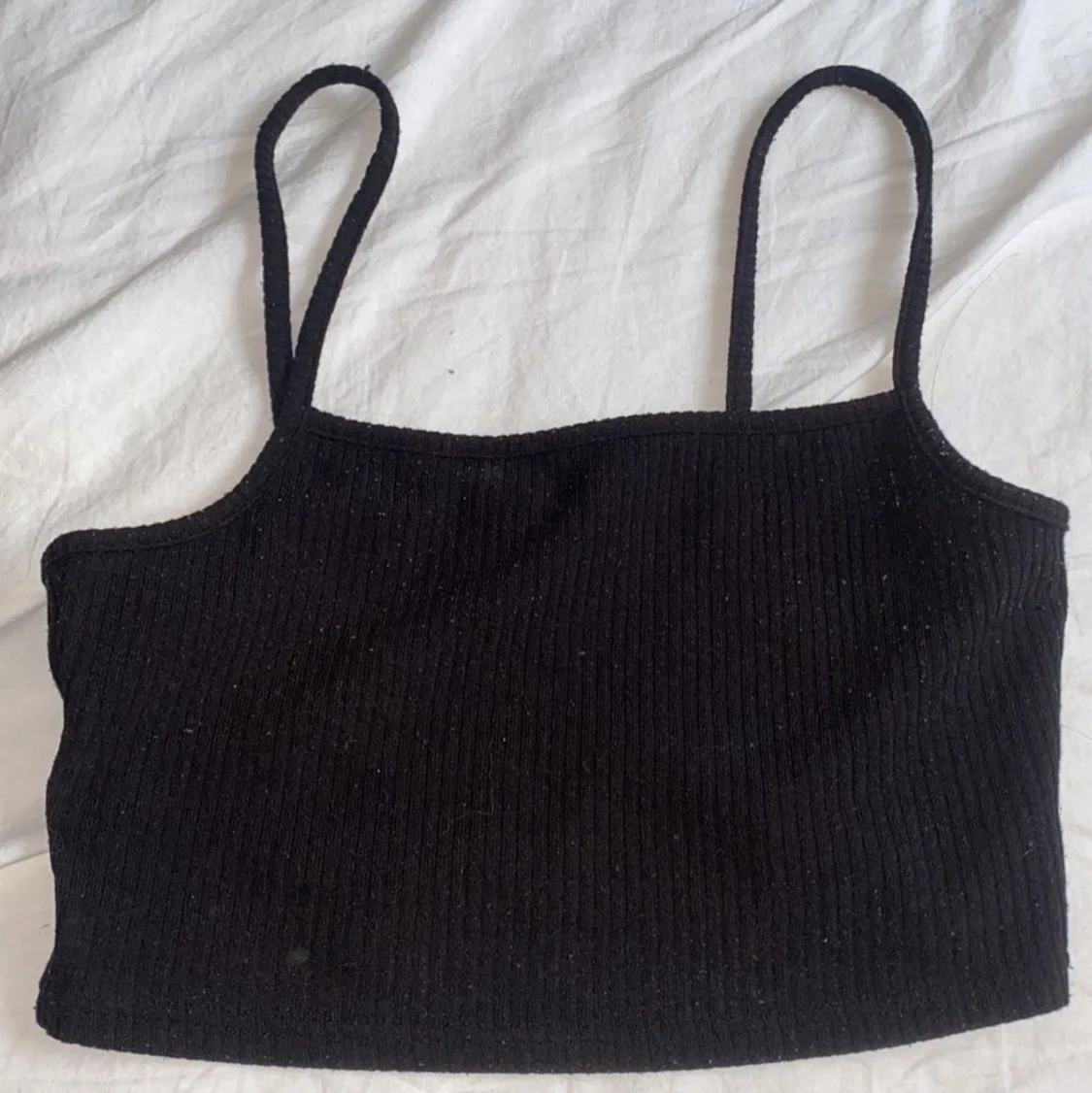 Svart croptop