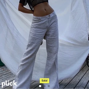 Beigea linnebyxor  - (Inte mina bilder) superfina linnebyxor som tyvärr inte passade i storleken.. 