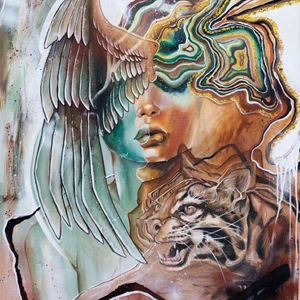 Så snygg poster - Säljer denna OTROLIGT fina poster från @artby.angelinaekstrom på ig. Aldrig ”använd”, utan ligger kvar i den förpackning den kom i!  Storlek: 80x100cm