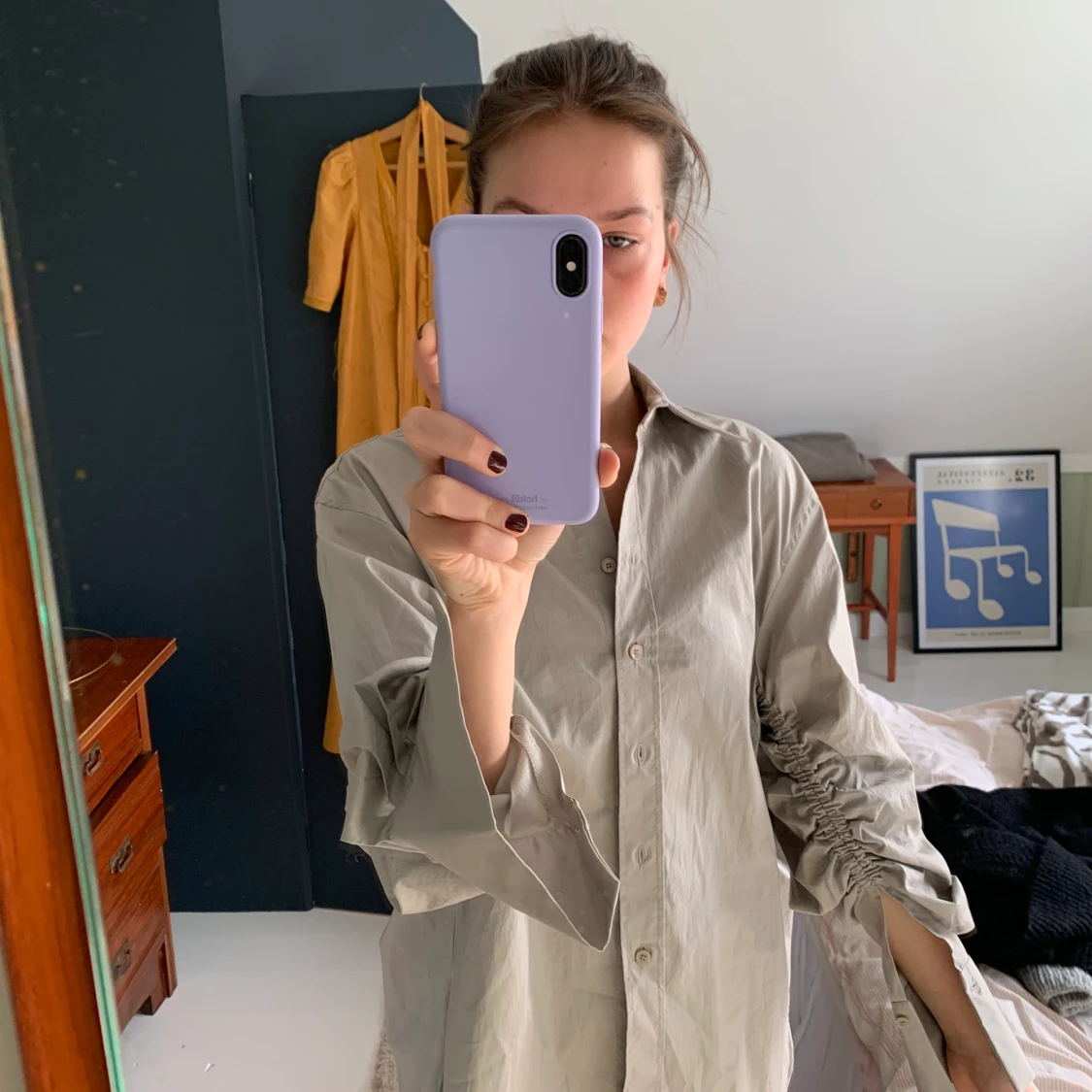 Grå skjorta från Zara