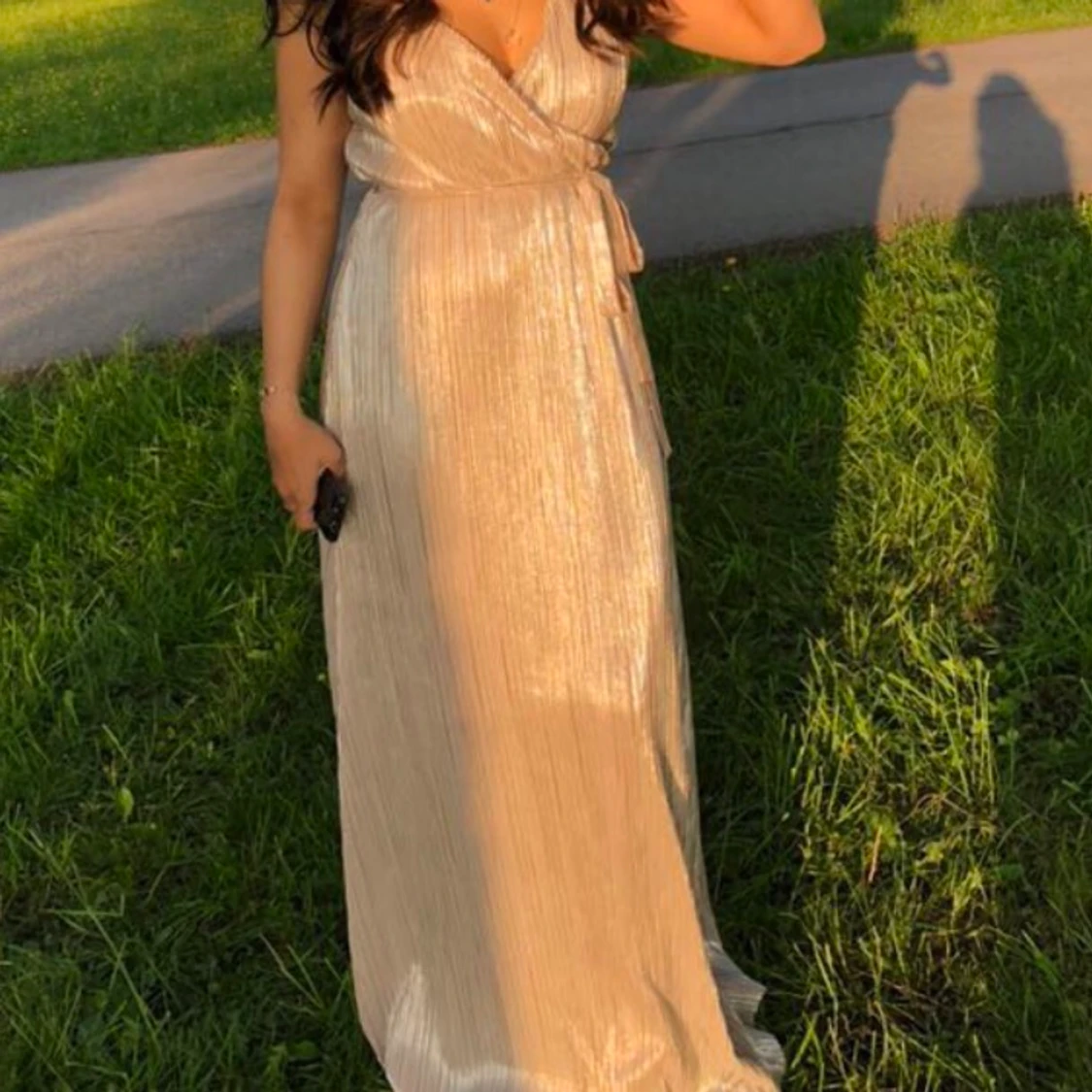 Jätte fin långklänning - 90