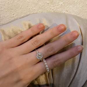 Super söt ring gjord av pärlor! 