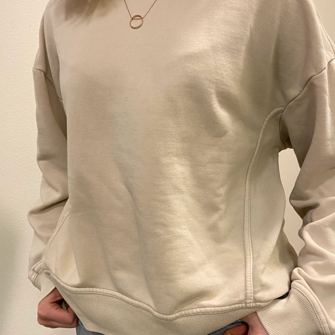 Beige sweatshirt - 90