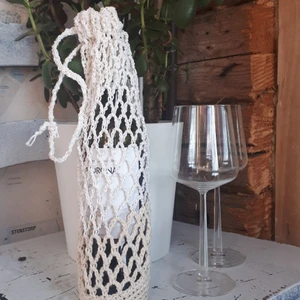 Picknick väska/vinpåse - Gullig väska för dryck