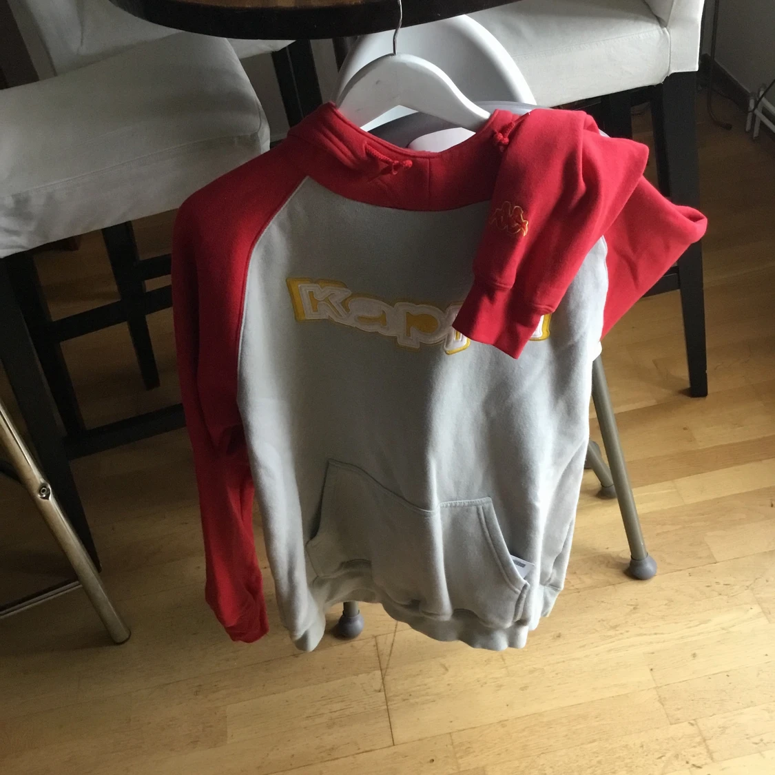 En åkt söt och vintage hoodie  kappa tröja - 90