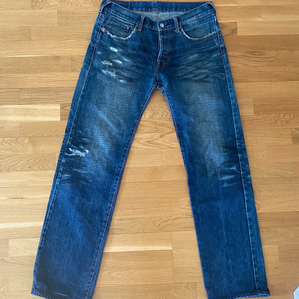 Välanvända vintagejeans från evisui OK skick. Jeans & Byxor.