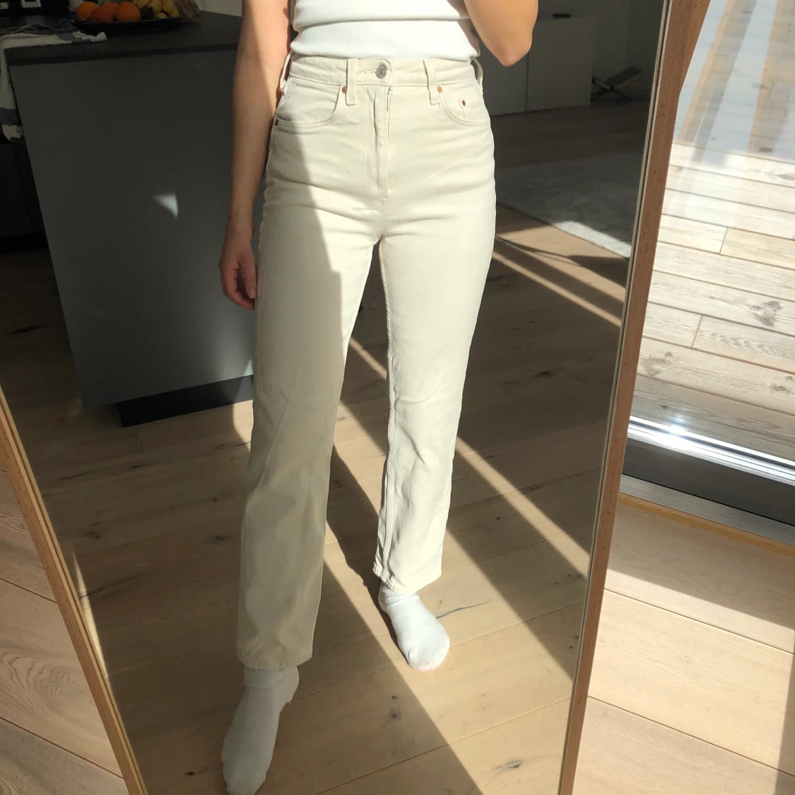 Ljusa jeans - 90