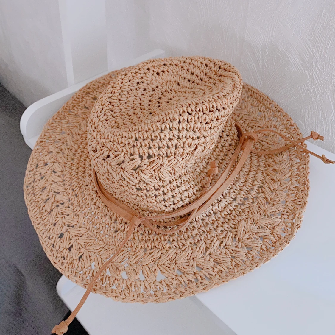 👒 somrig stråhatt! 👒