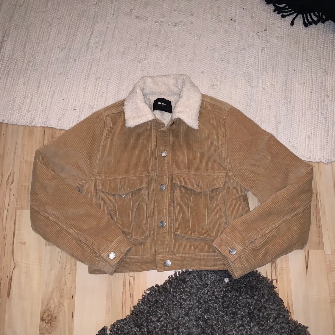 Manchester jacka med teddy fordring 