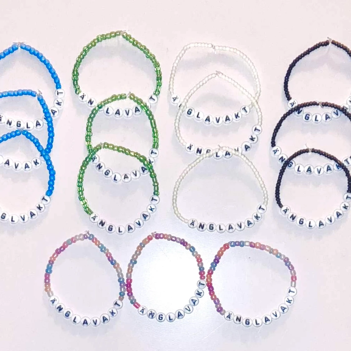 Pärlarmband Änglavakt  - 90