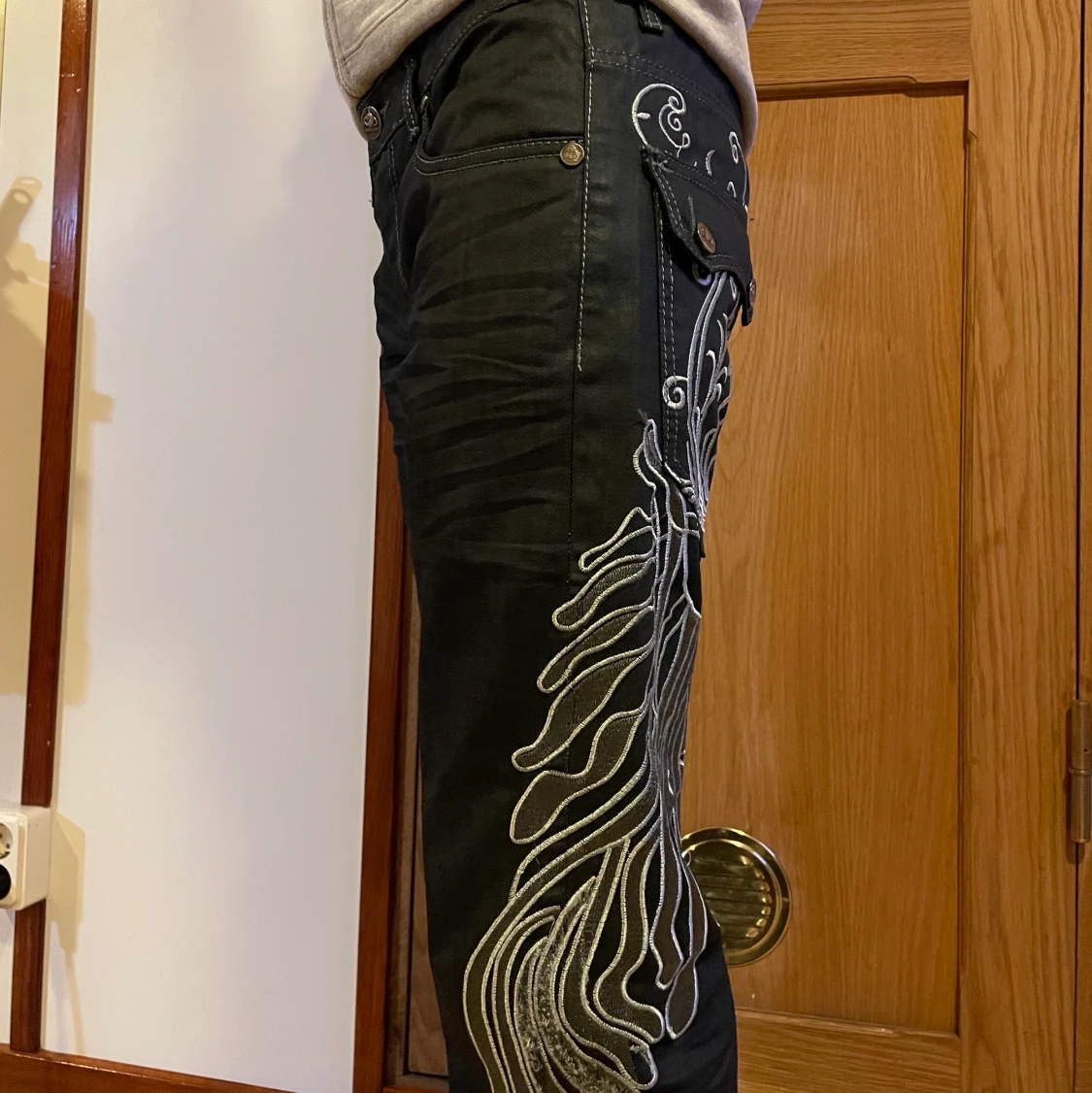 Jeans straight/baggy low waist - 90