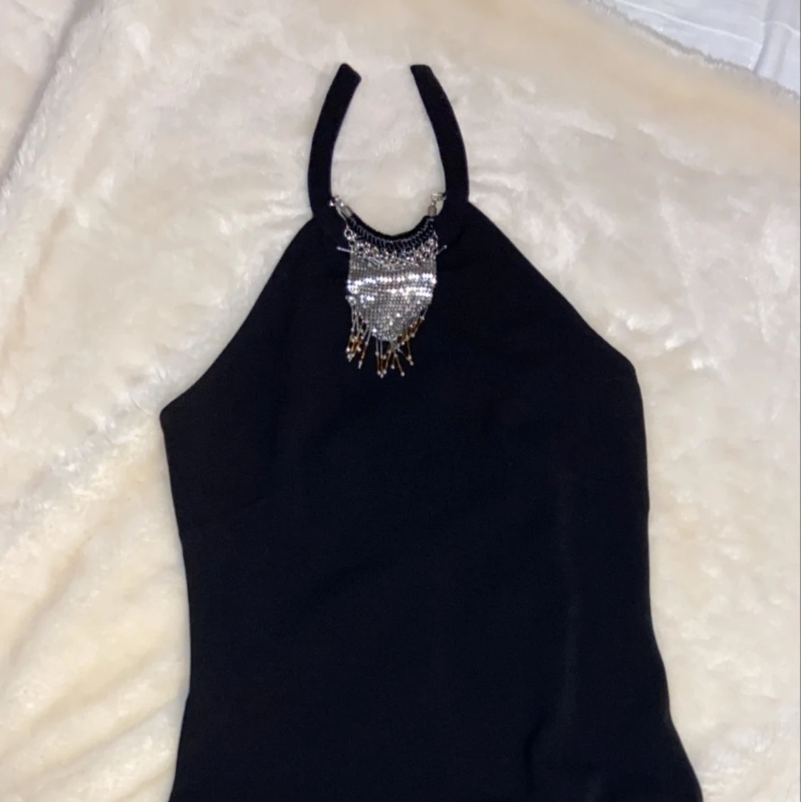 Svart kort klänning  - 91