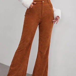 High Waisted Wide Leg Pants - Helt nya byxor. Oanvända pga fel köp. Köpta från Shein (Bilder från shein)