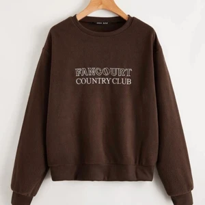 Teddy tröja  - Tröja i ”teddy”, jättemysig och endast använd en gång!