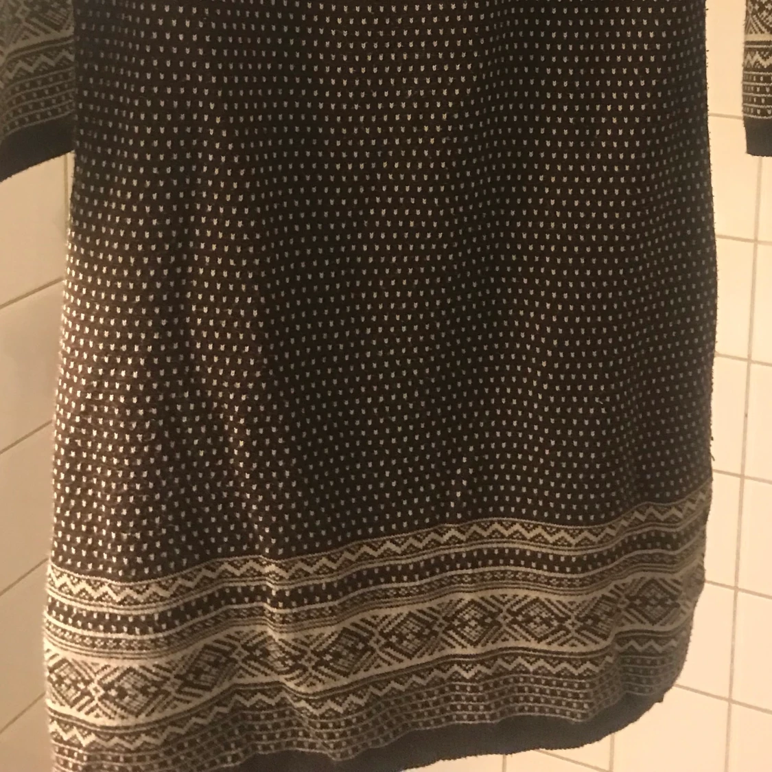 Stickad klänning  - 90