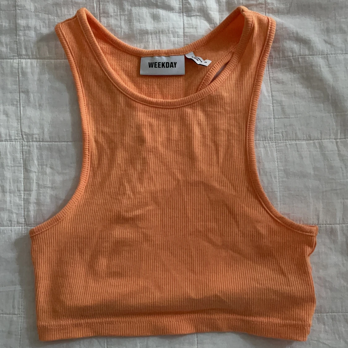 Orange tank top