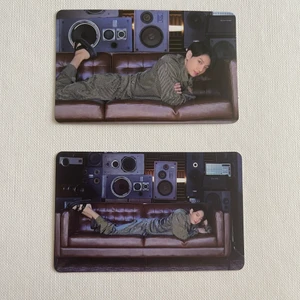 VILL SÄLJA  - Jungkook BE officiella photocards, 60 kr med inkluderad frakt för båda korten. Säljer bara som ett set. Hör av dig om du är intresserad eller har frågor ☺️