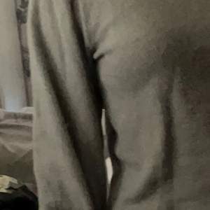 En grå typ tröja med pösiga axlar jätte fin kommer inte till användning 89kr
