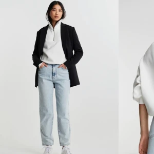 Momjeans strl 38 - Momjeans från Gina Tricot i strl 38. Modell: Comfy mom jeans (slutsålda hos Gina Tricot). Ord pris 499kr. Bra passform. Mycket bra skick. 