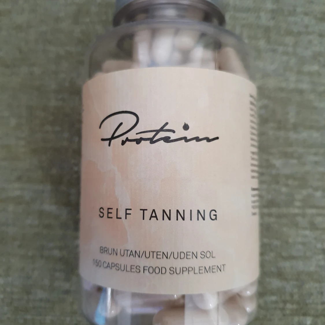 Brun utan solkapslar säljes 