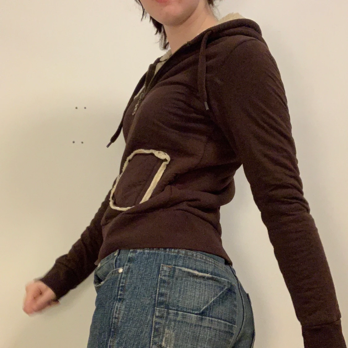 Brun hoodie - 91