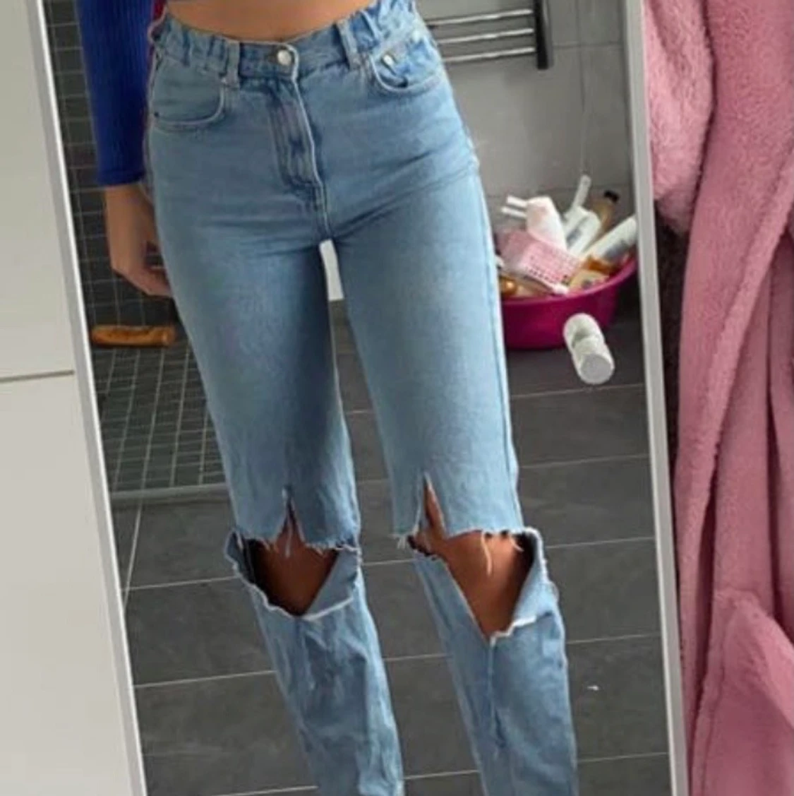 Slitna jeans