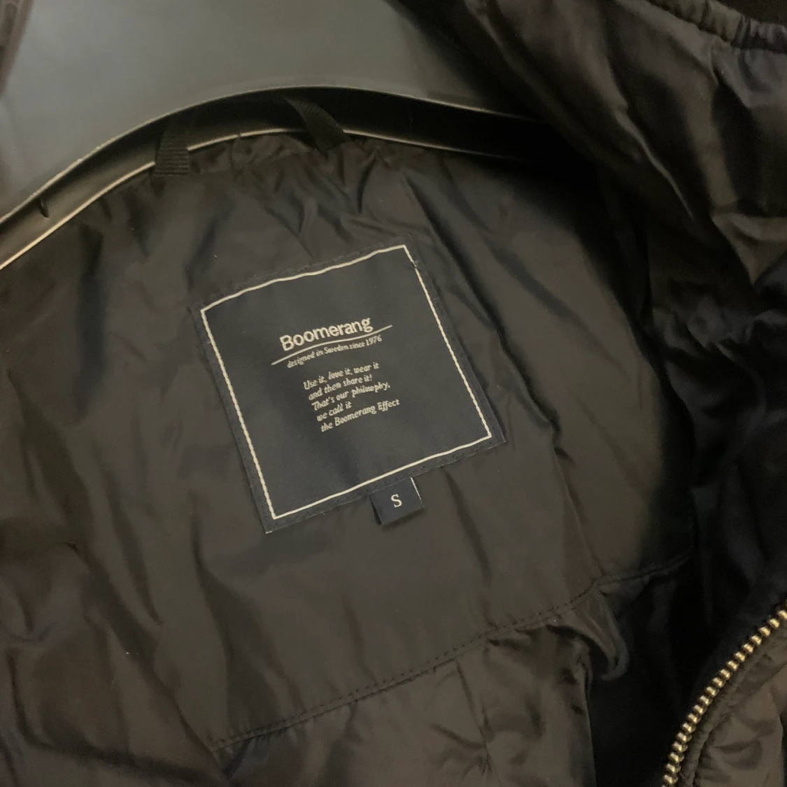 Boomerang tunn quiltad jacka, herr - 91