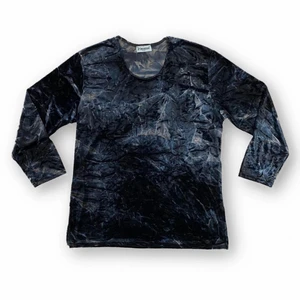 Velvet Tie Dye - Super cozy sweater in velvetish material with some cool tie dye looking pattern! From Frimousse Paris. No sizing are labeled. Model use S for reference. Made in France. 92% polyester and 8% elastane. In great condition! No return nor refund. Free shipping