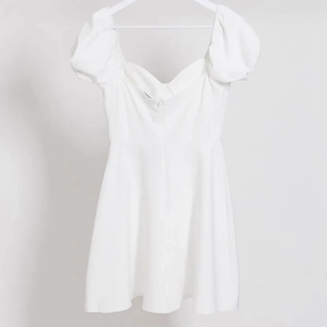 Söt Vit klänning  - 90