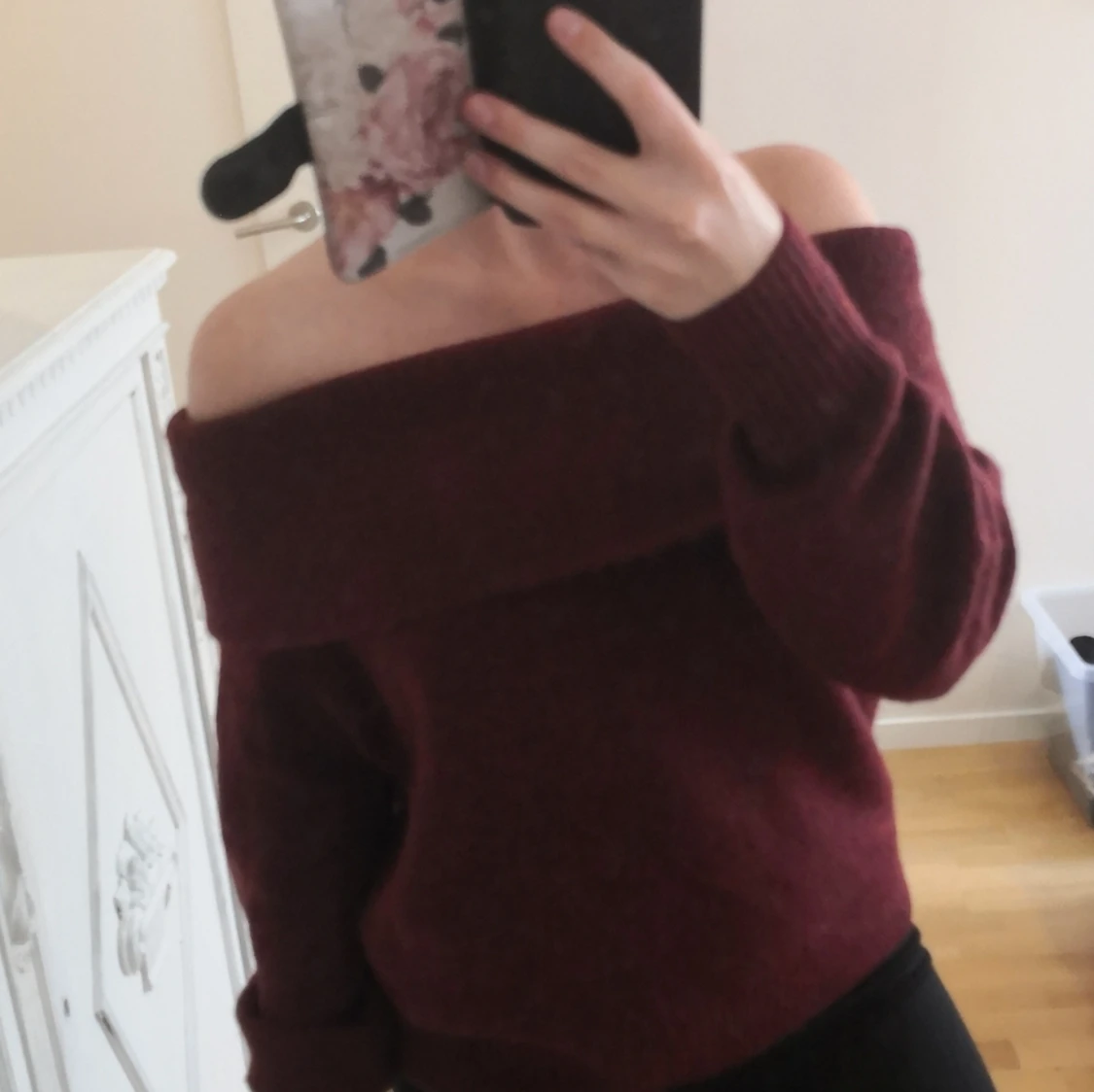 Skön stickad tröja 