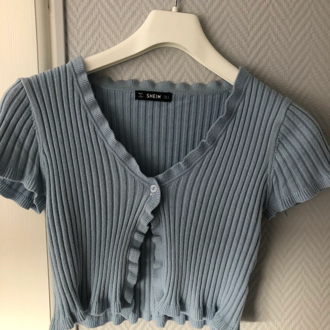 Blå söt kofta - 90