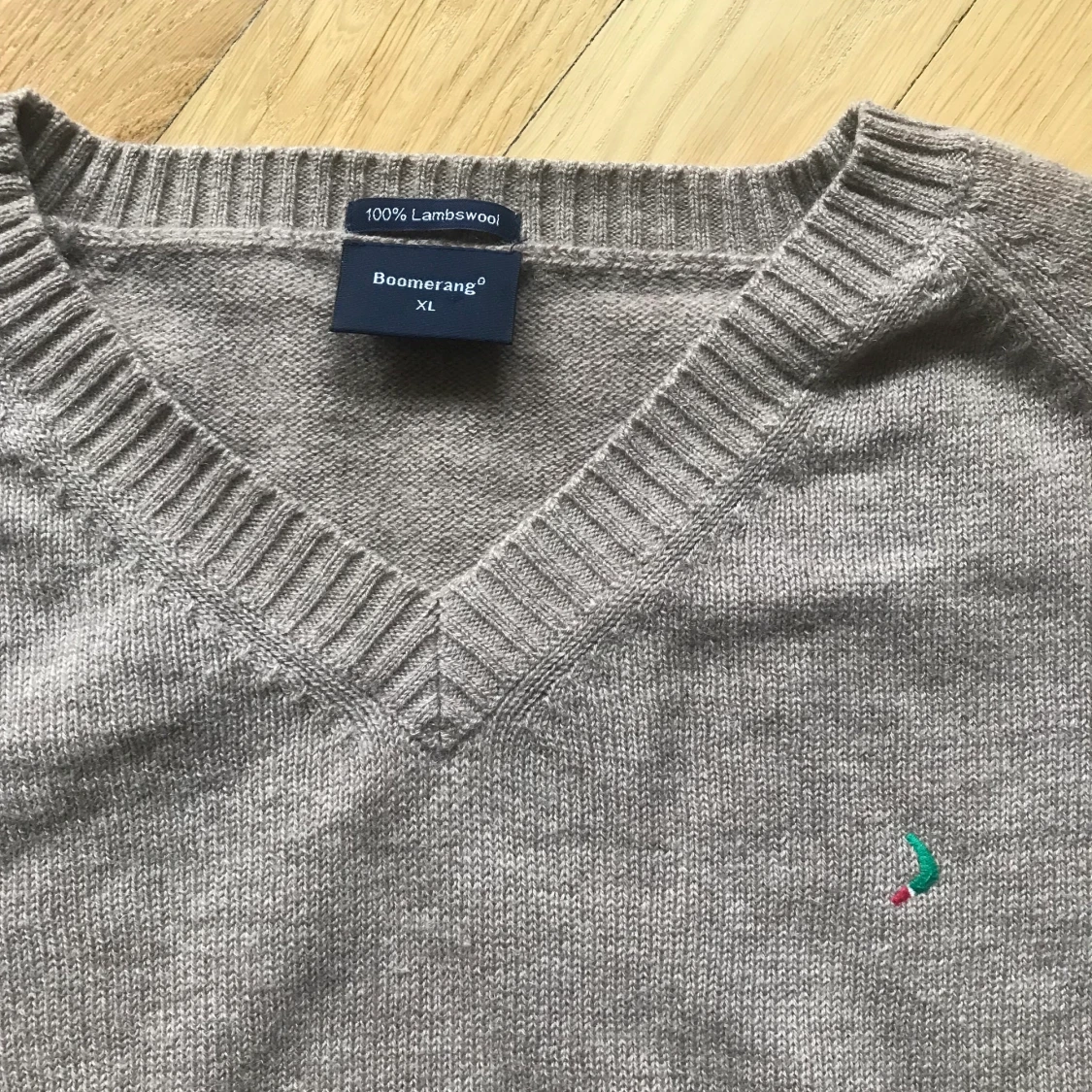 Stickad tröja boomerang  - 91