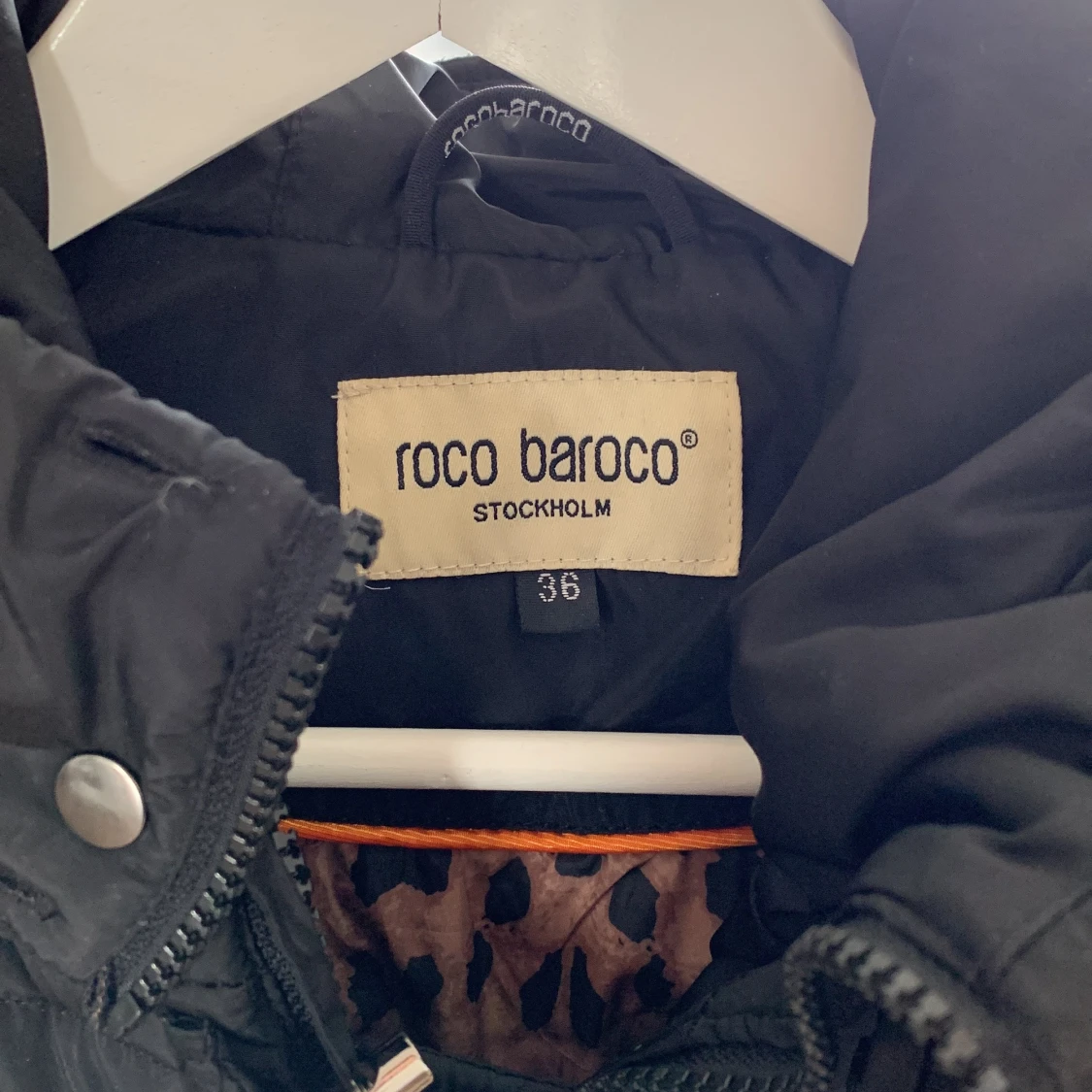 Svart vinter jacka storlek 36 - 90