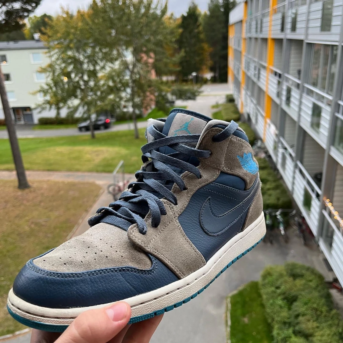 Jordan 1 Retro mid slate - 91