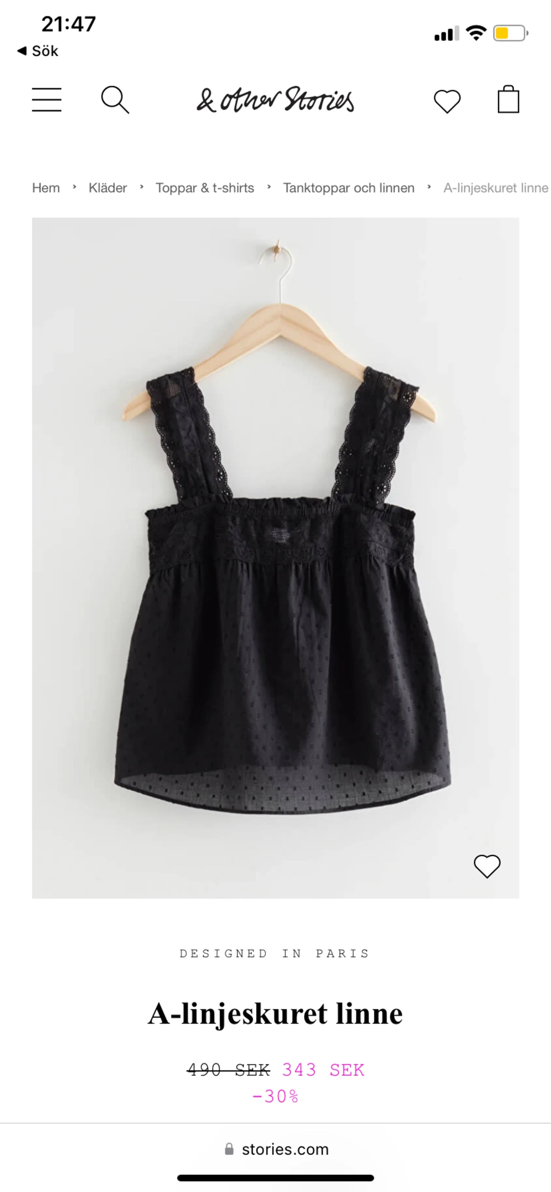 Blus från &other stories 