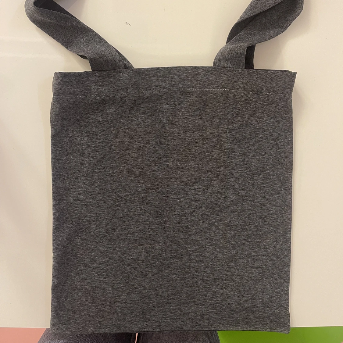 Målad tygväska  - 91