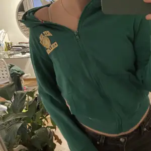 Grön hoodie i storlek 160 från iconic sports💚 sitter som en xs!  Köpare står för frakt 