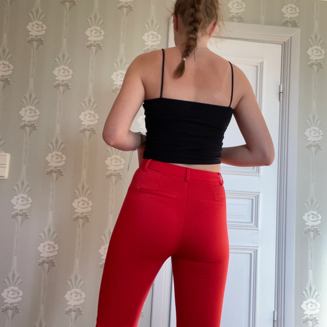 Röda kostym byxor - 25