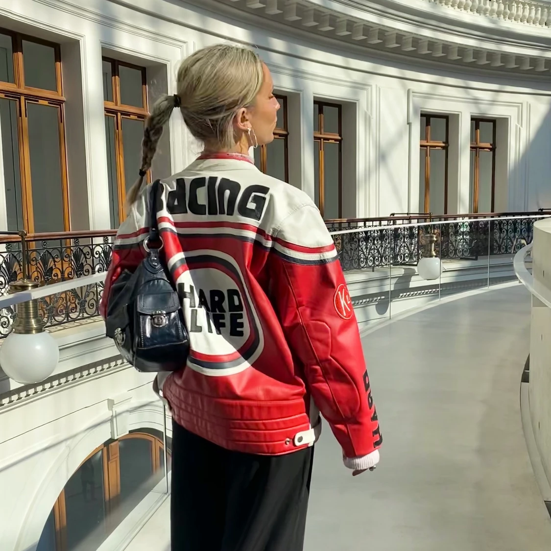 Motorcykeljacka vintage  - 91