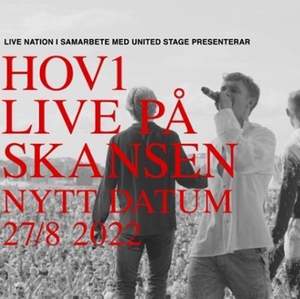 . Jag vill sälja mina 2st biljetter till Hov1 konsert på Skansen i Stockholm den 27 Augusti. ❤️  OBS. Frakten kanske ej behövs