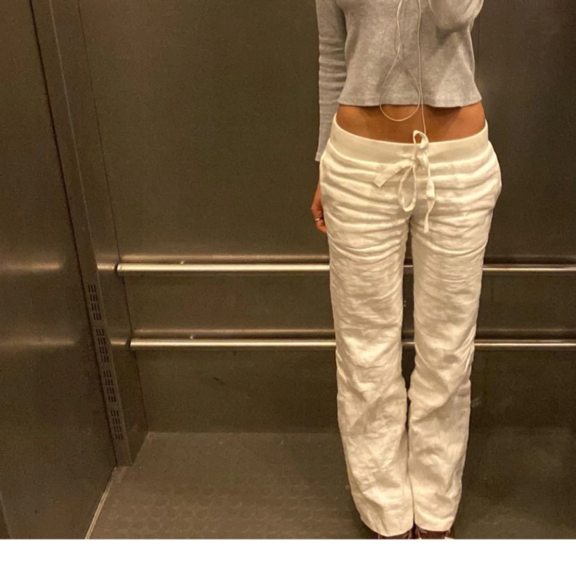 Linnebyxor strl S - 90