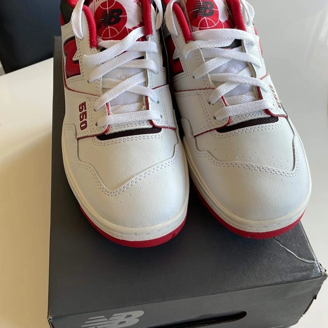 New Balance 550 röd vit - 91